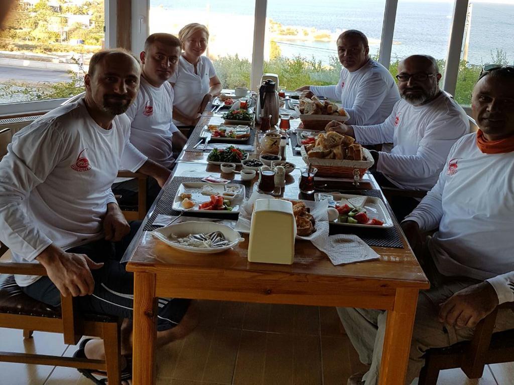 Huzur Hotel Siğacık Bagian luar foto