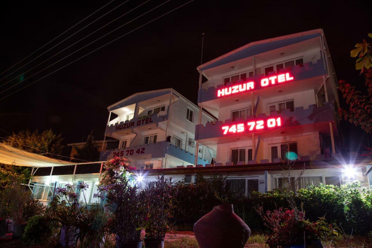 Huzur Hotel Siğacık Bagian luar foto